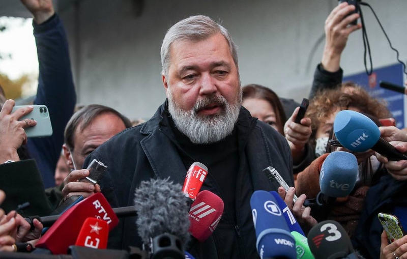 Лауреат Нобелевской премии мира Дмитрий Муратов заявил, что не собирается идти в политику

