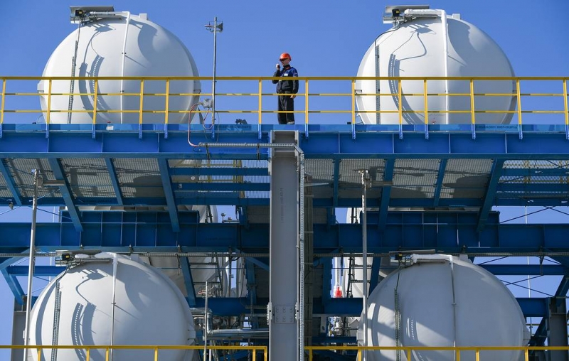 Россия намерена накопить рекордный объем газа в хранилищах