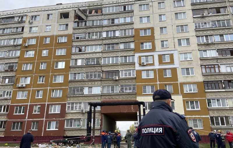 Взрыв газа произошел в многоквартирном доме в Нижнем Новгороде