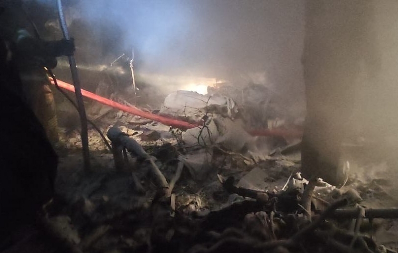 На борту разбившегося в Иркутской области Ан-12 было девять человек