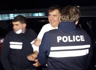 Саакашвили доставили в военный госпиталь Гори