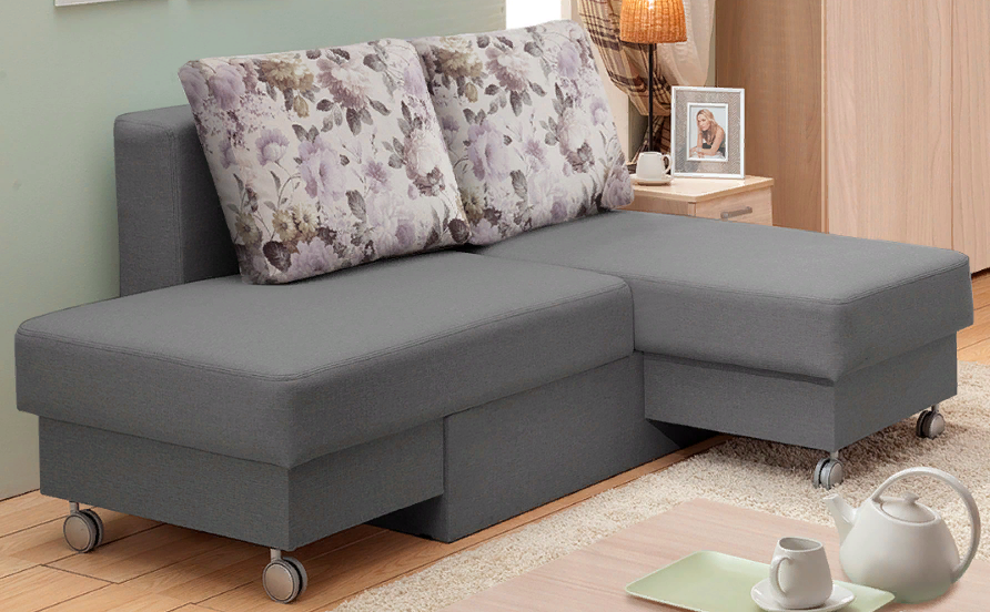 Угловые мини-диваны – удобно, красиво и практично