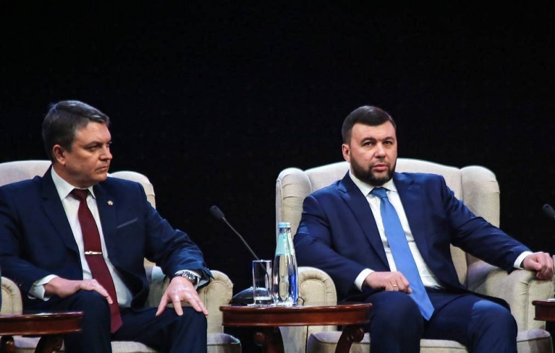 Главы ДНР и ЛНР обратились к Путину с просьбой помочь в отражении агрессии Киева