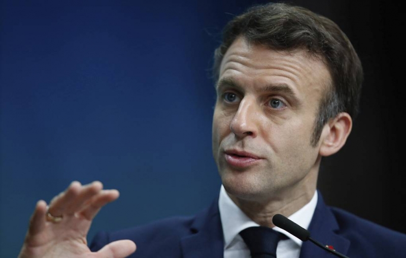 Макрон заявил, что предложит Украине помощь в размере €300 млн и военную технику