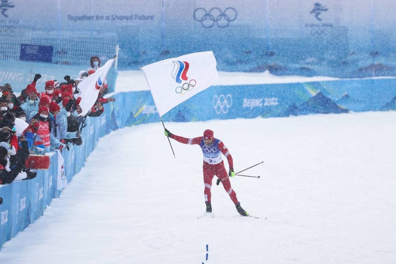 Мужская сборная России по лыжным гонкам впервые выиграла эстафету на Олимпийских играх