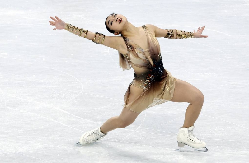 На характере.
Фигуристка Валиева лидирует после короткой программы на Олимпиаде
