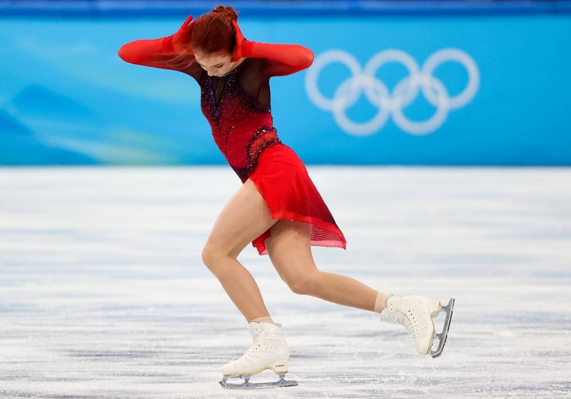 На характере.
Фигуристка Валиева лидирует после короткой программы на Олимпиаде