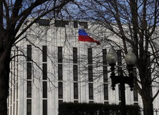 Посольство РФ заявило, что в США раскручен маховик антироссийской истерии