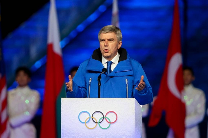 Президент МОК Томас Бах объявил Олимпийские игры в Пекине закрытыми