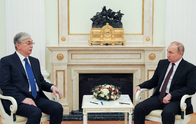 Путин: Казахстан столкнулся с террористической агрессией при поддержке деструктивных сил