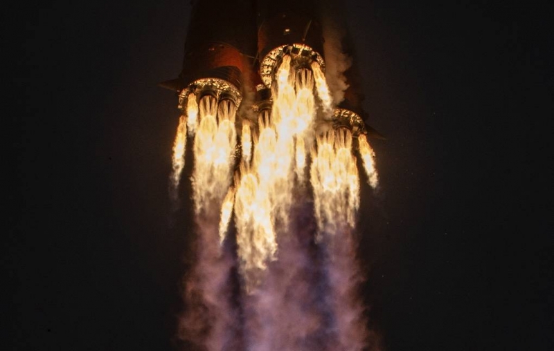 Ракету "Союз-2.1а" с военным спутником запустили с космодрома Плесецк