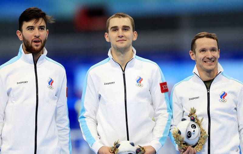 Российские конькобежцы завоевали серебро Олимпиады в командной гонке преследования