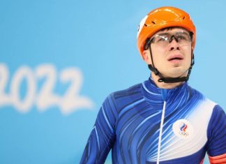 Российский шорт-трекист Елистратов завоевал бронзу Олимпиады на дистанции 1 500 метров
