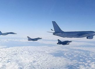 Украина сообщила о запрете полетов над частью Черного и Азовского морей из-за учений РФ