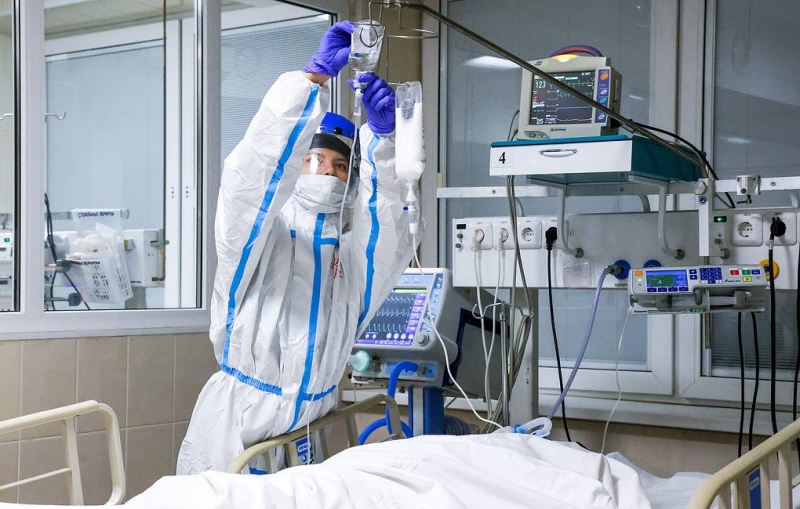 В России за сутки госпитализировали 19 446 человек с коронавирусом