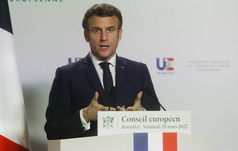 Макрон прокомментировал требование об оплате российского газа в рублях

