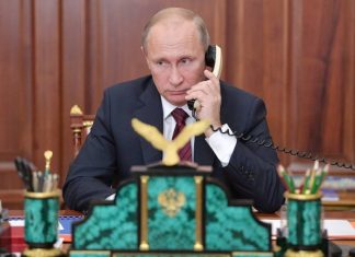 Путин в третий раз с начала российской спецоперации на Украине поговорил с Макроном