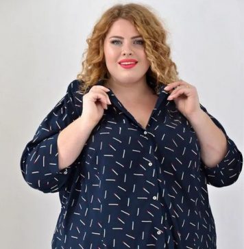 Как выбрать стильную блузку для полных дам