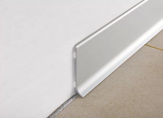 Алюминиевый плинтус для пола