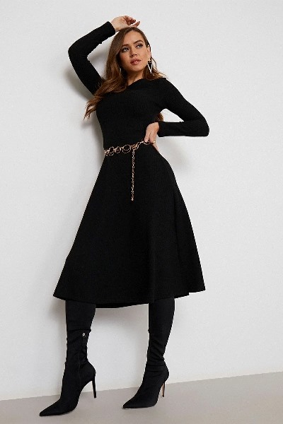 Актуальные фасоны платьев осень/зима 2022