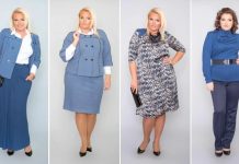 Стильная женская одежда для пышных дам