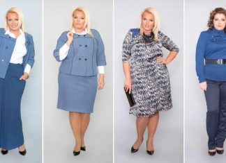 Стильная женская одежда для пышных дам