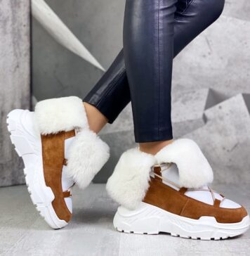 С чем носить женские зимние ботинки