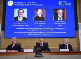 Нобелевскую премию по физике присудили за исследования в квантовой механике