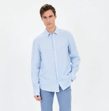 Рубашки в клетку: стильно и практично