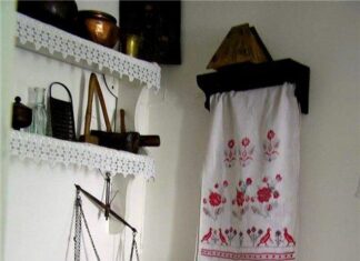 Рушники в интерьере 21 века: варианты применения