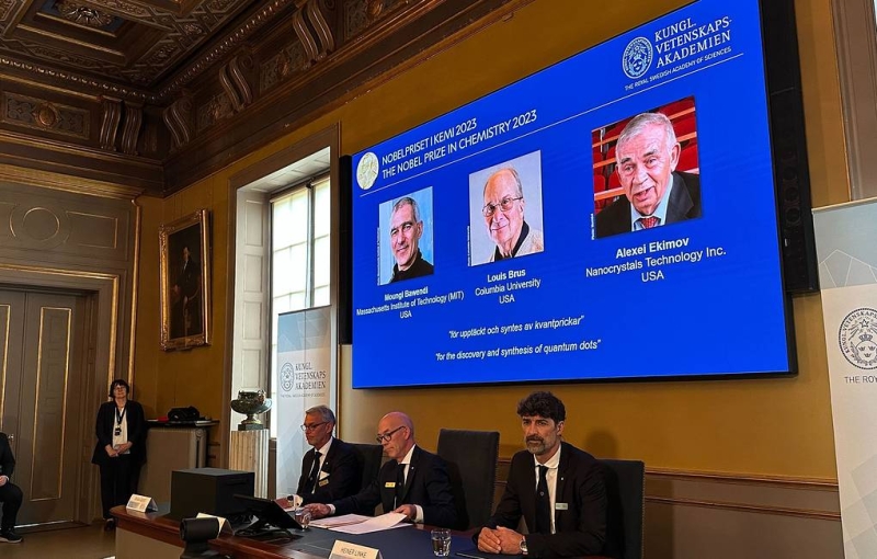 Нобелевскую премию по химии получили создатели квантовых точек

