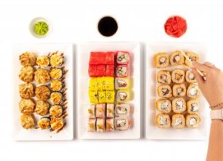 Как заказать суши и роллы с доставкой от службы доставки еды Макароллыч в Ижевске?