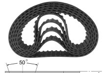 Ремень зубчатый HTD 3m