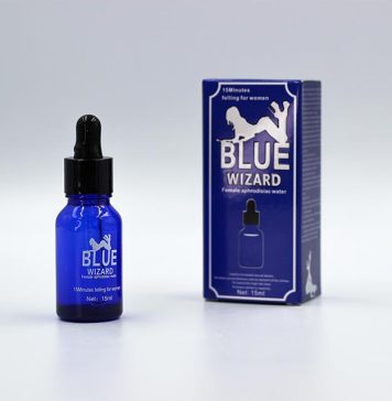 Blue Wizard: Волшебные капли страсти и удовольствия