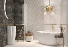 Глянцевая плитка в интерьере: все «за» и «против»