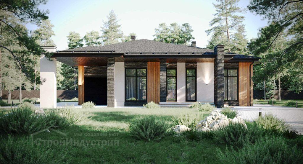 Современные проекты домов из газобетона