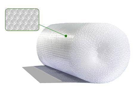 Воздушно-пузырчатая пленка при хранении сезонных вещей и оборудования