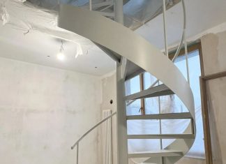 Винтовые металлические лестницы: стиль и функциональность в одном решении