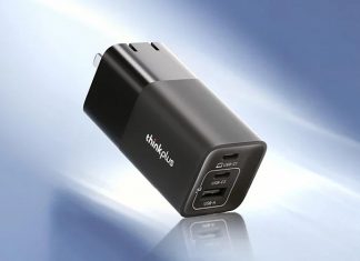 100 Вт в кармане — всего за 35 долларов: Lenovo представила компактное зарядное устройство ThinkPlus 100W GaN