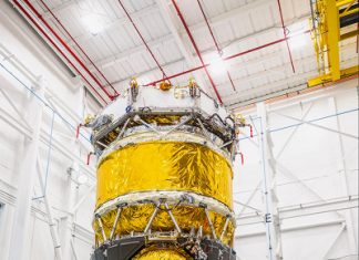 Blue Origin собрала лунный посадочный модуль Blue Moon Mark 1: он отправится на Луну на сверхтяжелой ракете New Glenn и уже никогда не вернется на Землю