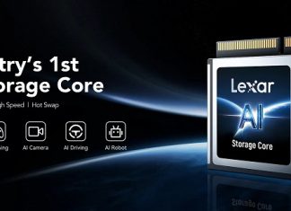 Быстрый SSD размером с SD-карту. Lexar представила первые в отрасли компактные SSD для задач ИИ с возможностью горячей замены