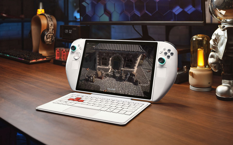 Для гигантов и с 3D-экраном. Портативную игровую консоль Abxylute 3D One уже можно заказать и даже сэкономить