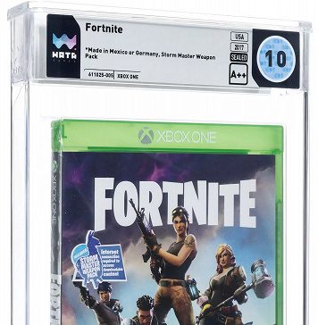 Fortnite бесплатна, но за этот диск на аукционе заплатили более 40 000 долларов. Идеальная запечатанная копия из 2017 ушла с молотка