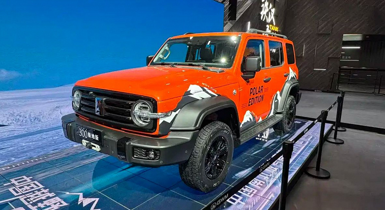 Представлен экстремальный Tank 300 Polar Edition: 186-сильный мотор и 9-ступенчатый «автомат» протестированы в условиях Антарктики