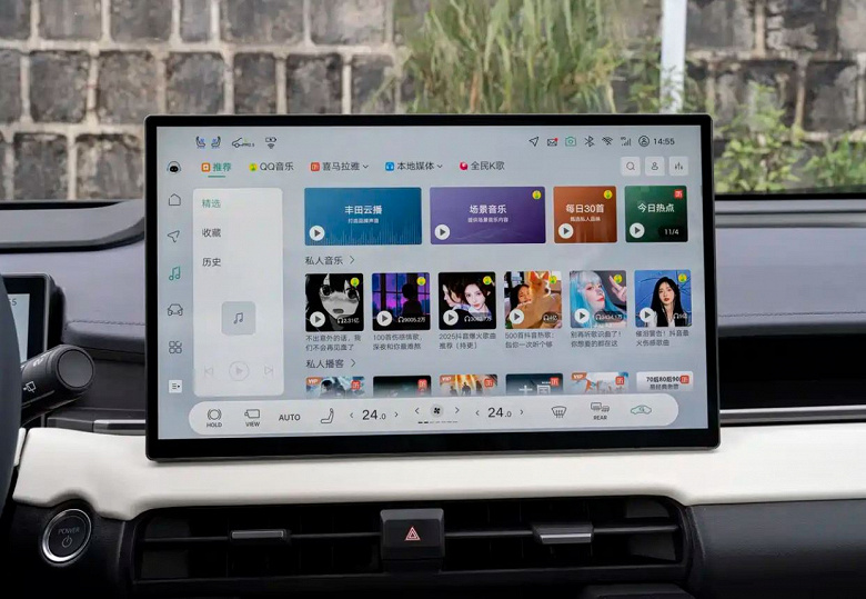 В Китае представлен новый Toyota Wildlander — клон новейшего Toyota RAV4 за 170 тыс. юаней (1,9 млн рублей) с русифицированной медиасистемой