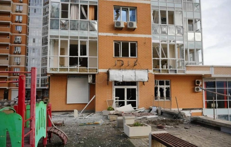 В Новороссийске повреждены шесть многоквартирных домов при атаке БПЛА