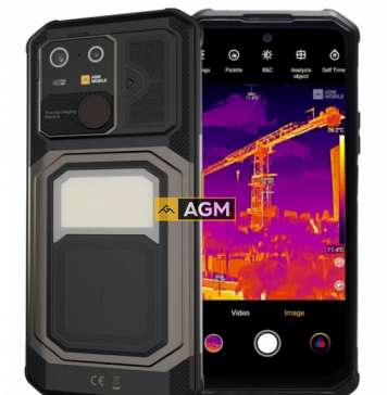 10000 мАч, IP69K, MIL-STD-810H, мощный динамик, яркий фонарь и тепловизионная камера. Неубиваемый смартфон AGM G3 Pro вышел в Китае