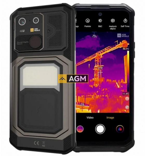 10000 мАч, IP69K, MIL-STD-810H, мощный динамик, яркий фонарь и тепловизионная камера. Неубиваемый смартфон AGM G3 Pro вышел в Китае