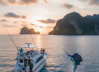 Морская рыбалка на Пхукете: идеальный трофей для каждого.