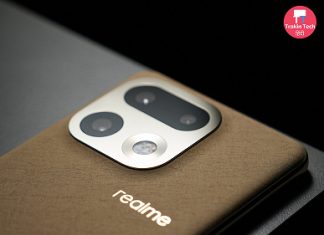 Довольно необычный задник. Realme 16 Pro+ предстал во всей красе на качественных живых фотографиях